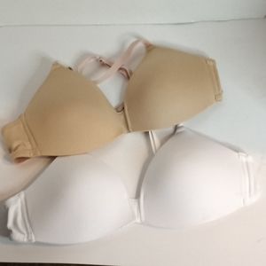 Girls' Bras Hanes 36 White Tan XL #760